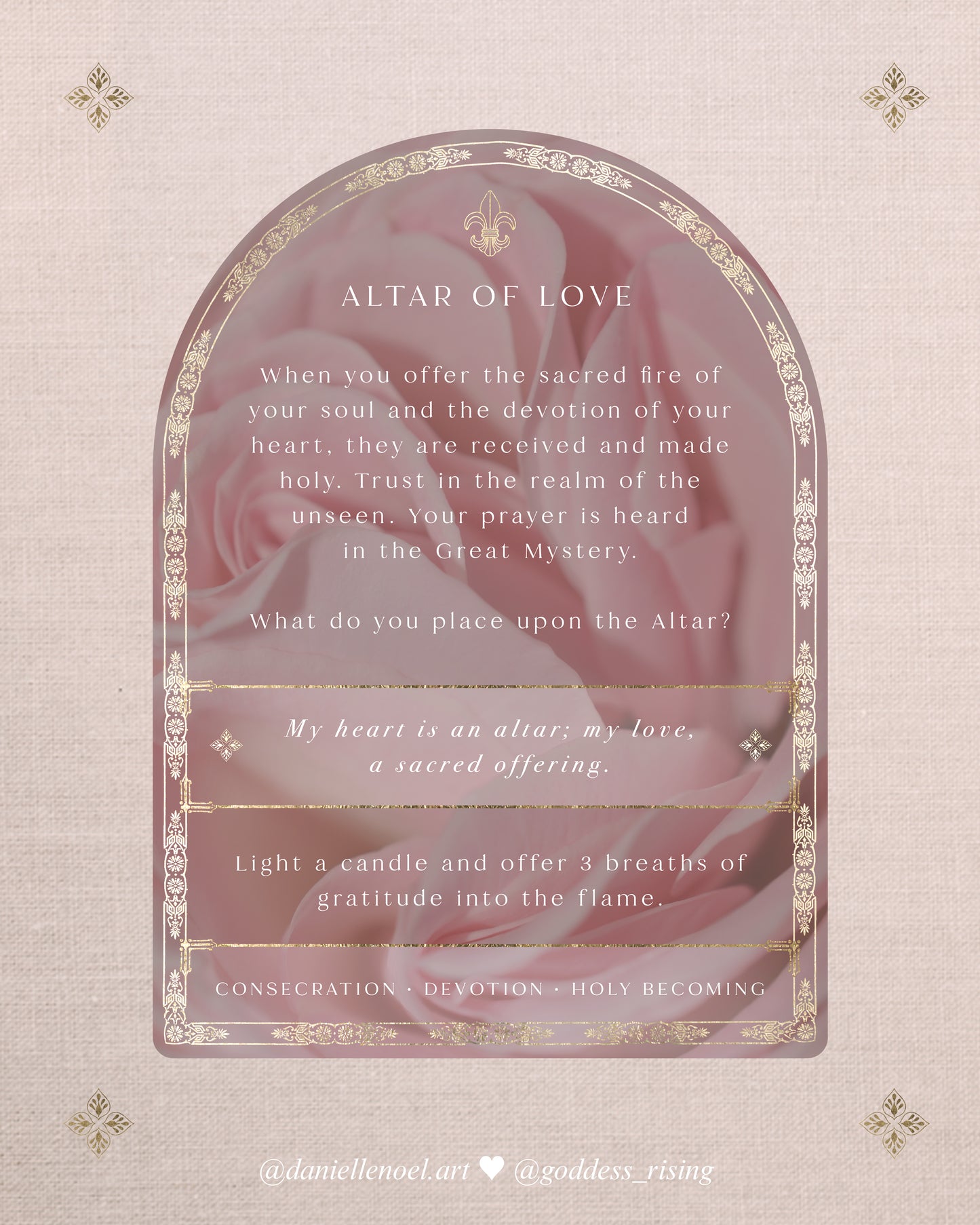 The Magdalene Altar Cards ~ PRE-ORDER